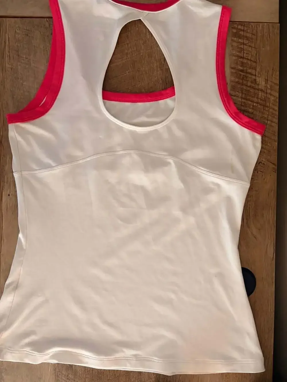 Nike Women's Dri-FIT Athletic Tank Top with Pink Trim